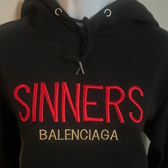 Balenciaga Sinners Hoodie Sweatshirt